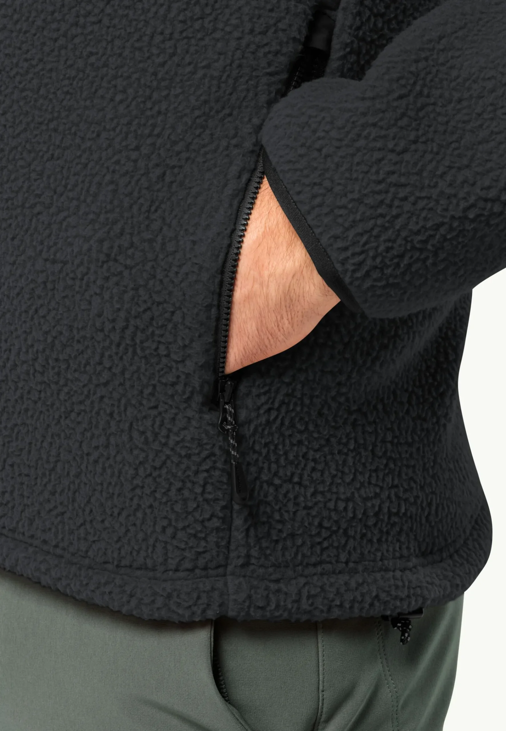 Jack Wolfskin Kammweg Pile Fz M|Heren Wandelen|Trekking
