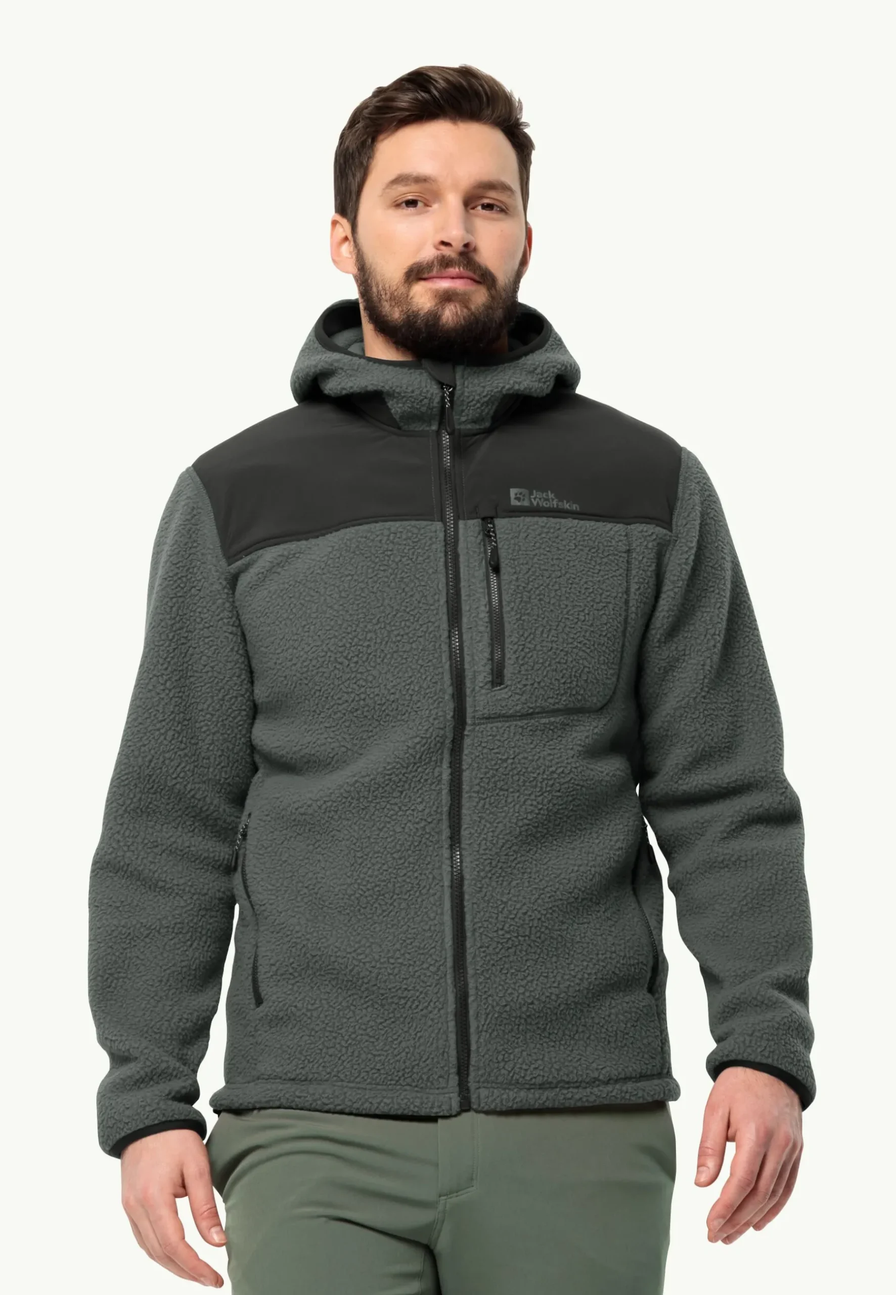 Jack Wolfskin Kammweg Pile Fz M|Heren Wandelen|Trekking
