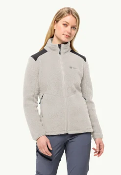 Jack Wolfskin Kammweg Pile Fz W|DAMES Wandelen|Trekking