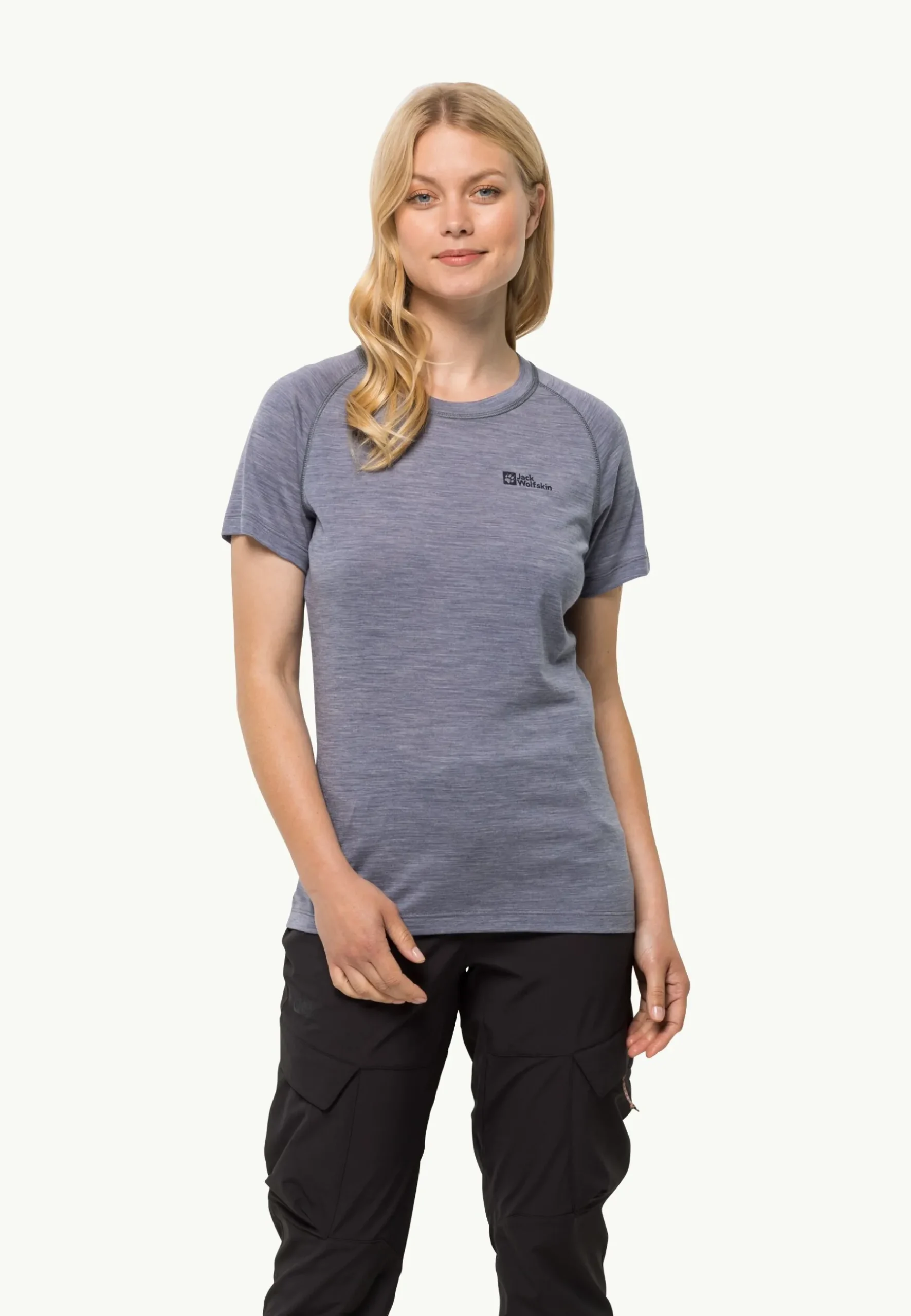Jack Wolfskin Kammweg S|s W|DAMES Wandelen|Trekking