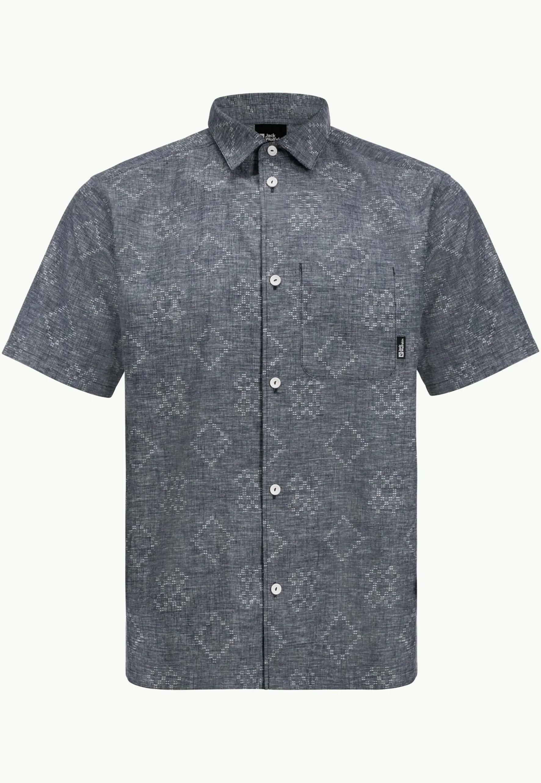 Jack Wolfskin Karana Shirt M|Heren Lifestyle|Overhemden