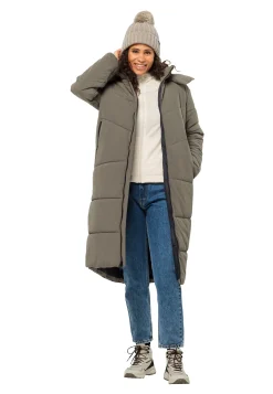 Jack Wolfskin Karolinger Long Coat W|DAMES Lifestyle|Voor- En Najaarsjacks/-Jassen