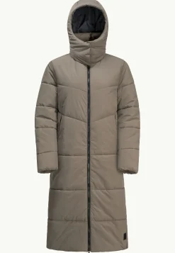 Jack Wolfskin Karolinger Long Coat W|DAMES Lifestyle|Voor- En Najaarsjacks/-Jassen