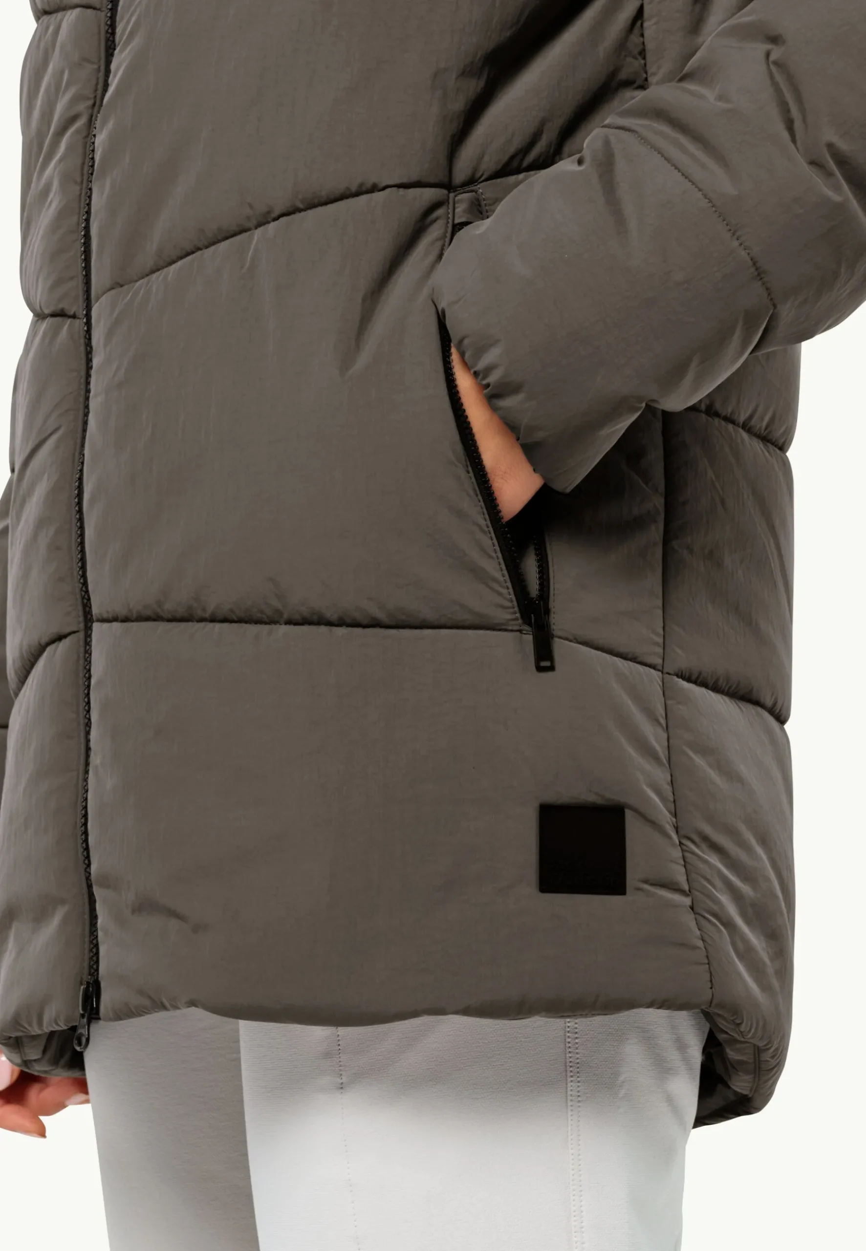 Jack Wolfskin Karolinger Long Jkt W|DAMES Lifestyle|Voor- En Najaarsjacks/-Jassen
