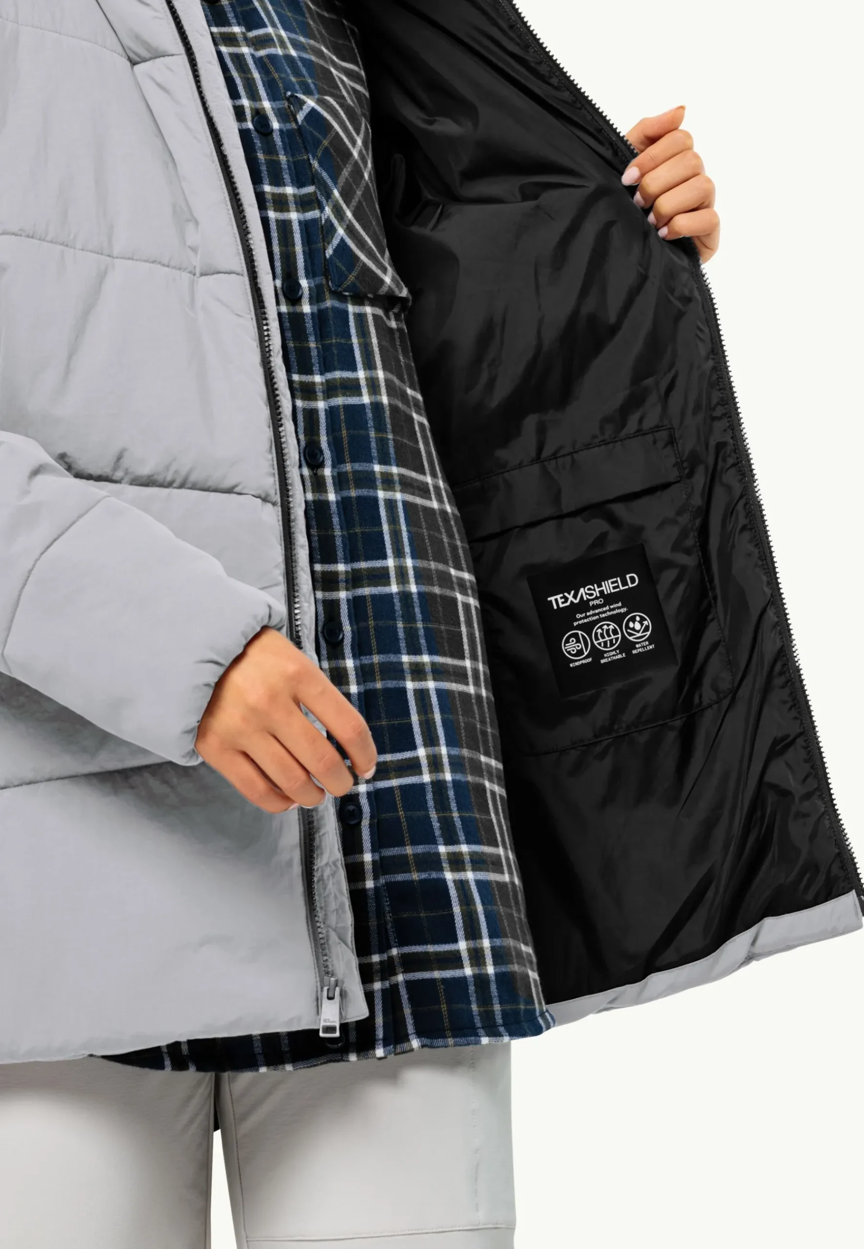 Jack Wolfskin Karolinger Long Jkt W|DAMES Lifestyle|Voor- En Najaarsjacks/-Jassen