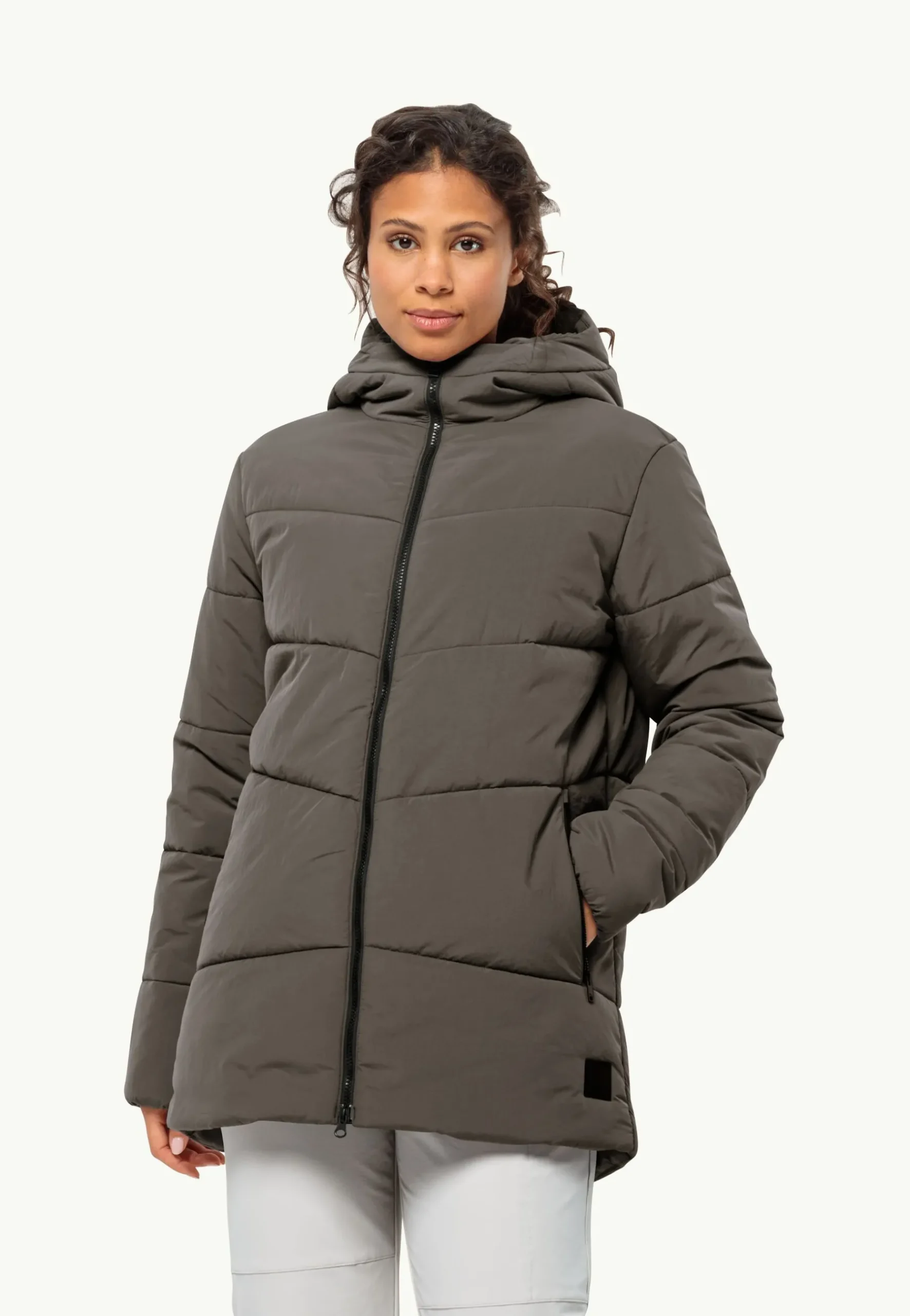 Jack Wolfskin Karolinger Long Jkt W|DAMES Lifestyle|Voor- En Najaarsjacks/-Jassen