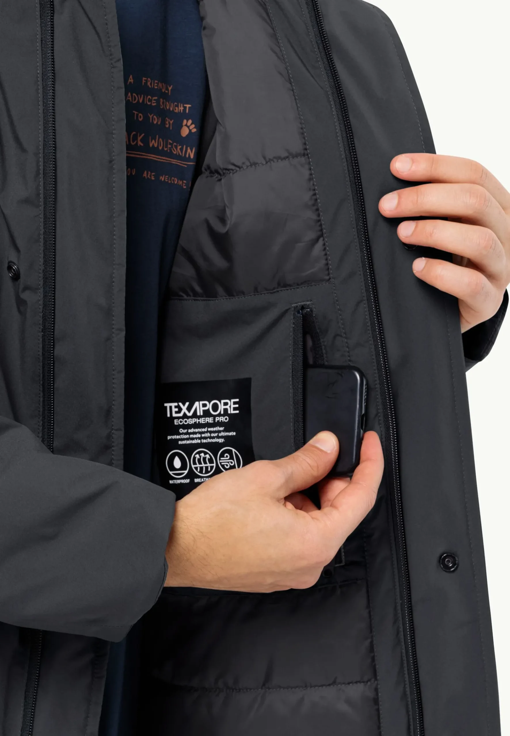 Jack Wolfskin Koenigsbau Coat M|Heren Lifestyle|Voor- En Najaarsjacks/-Jassen