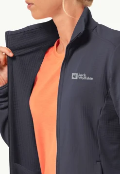 Jack Wolfskin Kolbenberg Fz W|DAMES Wandelen|Voor- En Najaarsjacks/-Jassen