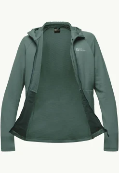 Jack Wolfskin Kolbenberg Hooded Fz M|Heren Wandelen|Voor- En Najaarsjacks/-Jassen