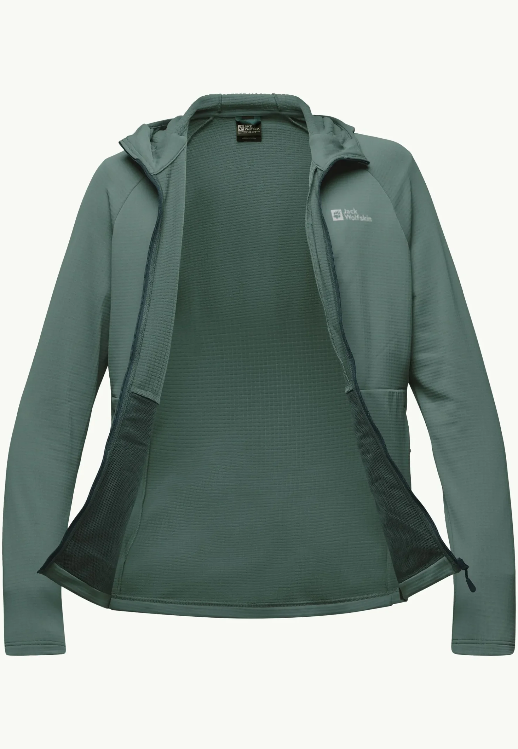 Jack Wolfskin Kolbenberg Hooded Fz M|Heren Wandelen|Voor- En Najaarsjacks/-Jassen