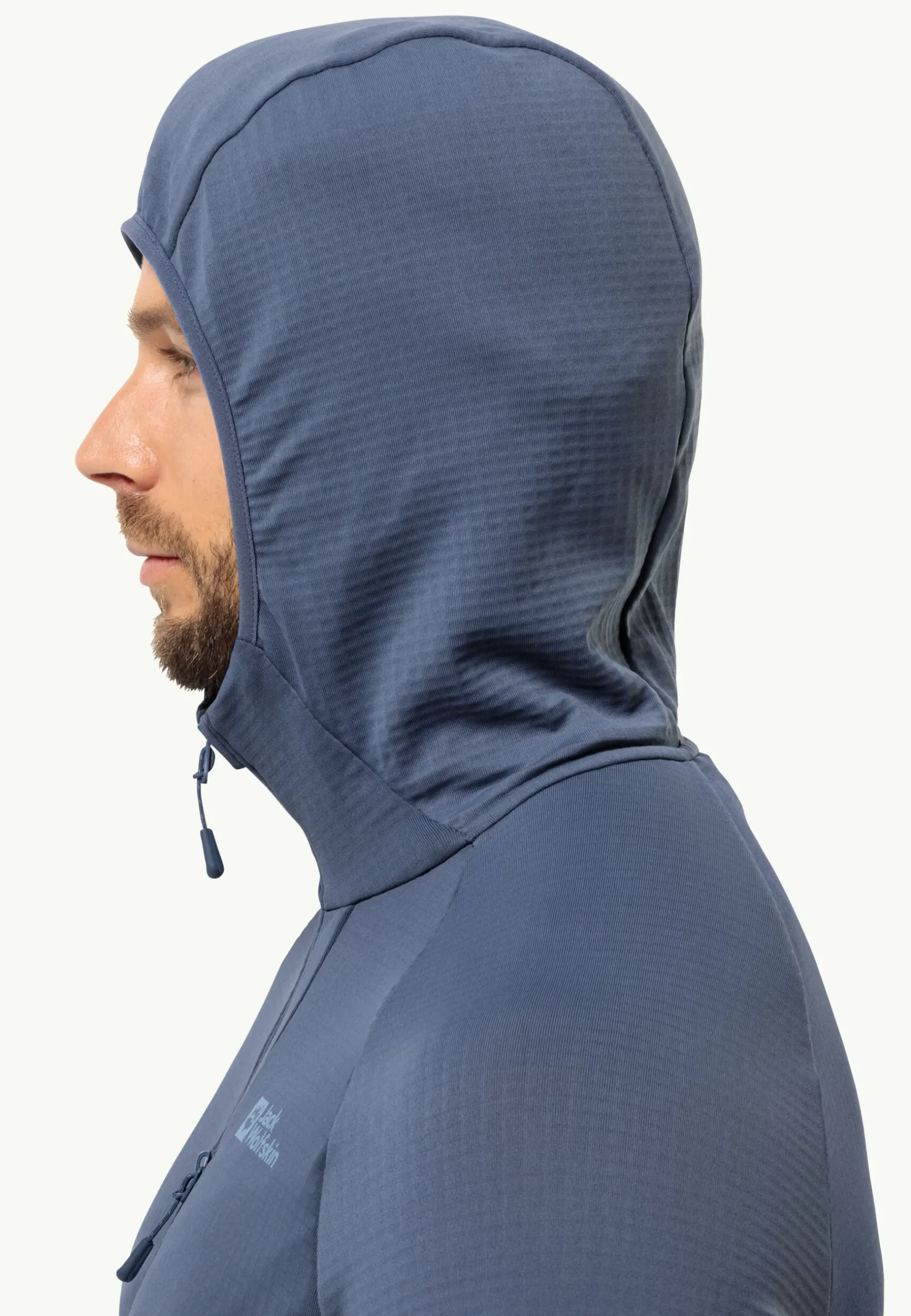 Jack Wolfskin Kolbenberg Hooded Fz M|Heren Wandelen|Voor- En Najaarsjacks/-Jassen