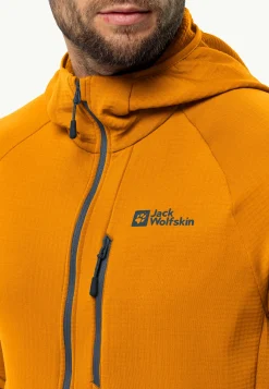 Jack Wolfskin Kolbenberg Hooded Fz M|Heren Wandelen|Voor- En Najaarsjacks/-Jassen