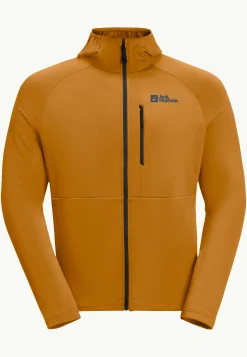 Jack Wolfskin Kolbenberg Hooded Fz M|Heren Wandelen|Voor- En Najaarsjacks/-Jassen