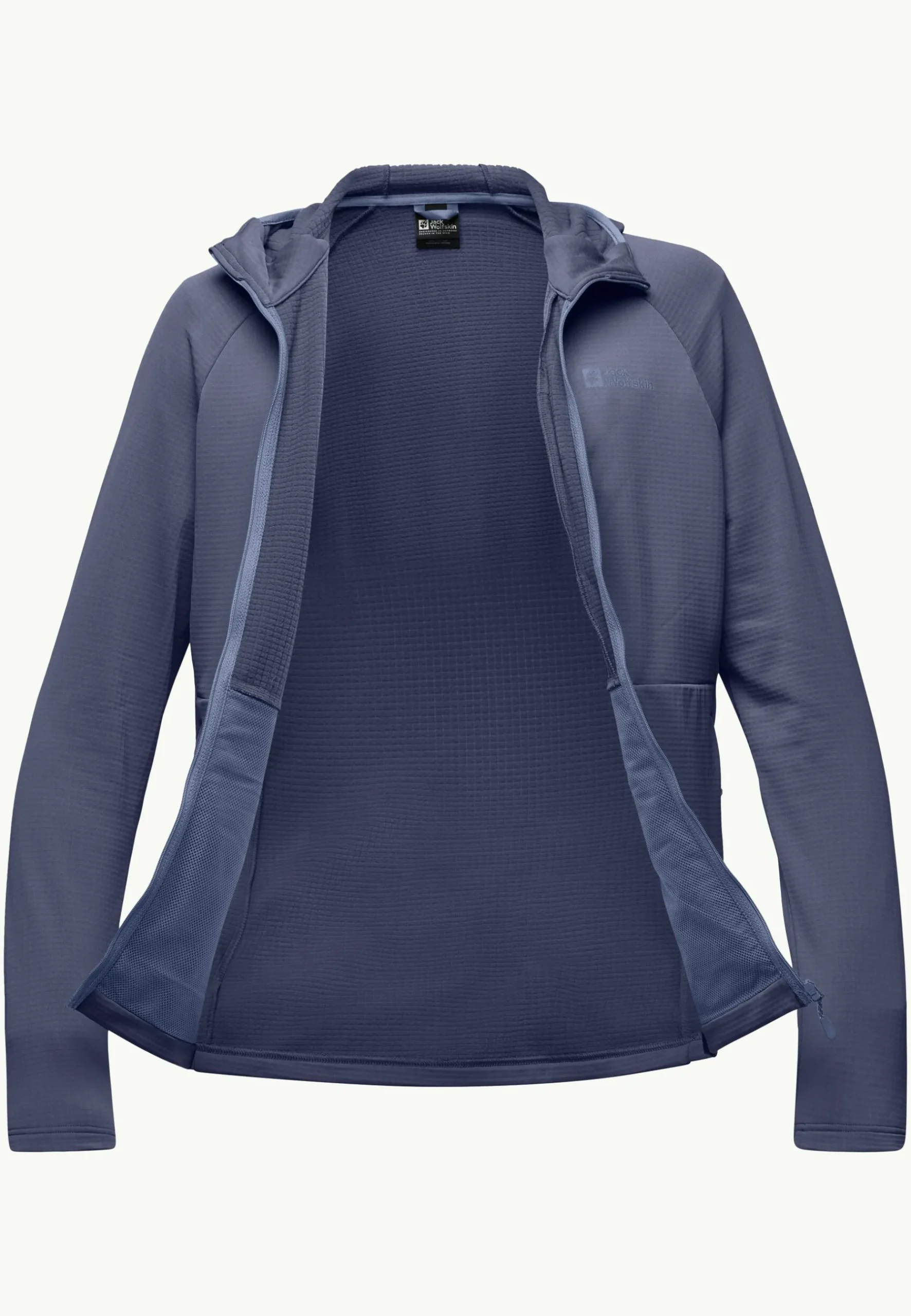 Jack Wolfskin Kolbenberg Hooded Fz M|Heren Wandelen|Voor- En Najaarsjacks/-Jassen