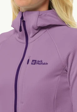 Jack Wolfskin Kolbenberg Hooded Fz W|DAMES Wandelen|Voor- En Najaarsjacks/-Jassen