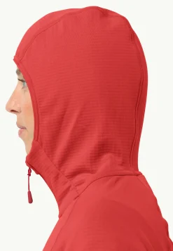 Jack Wolfskin Kolbenberg Hooded Fz W|DAMES Wandelen|Voor- En Najaarsjacks/-Jassen
