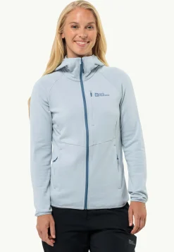 Jack Wolfskin Kolbenberg Hooded Fz W|DAMES Wandelen|Voor- En Najaarsjacks/-Jassen