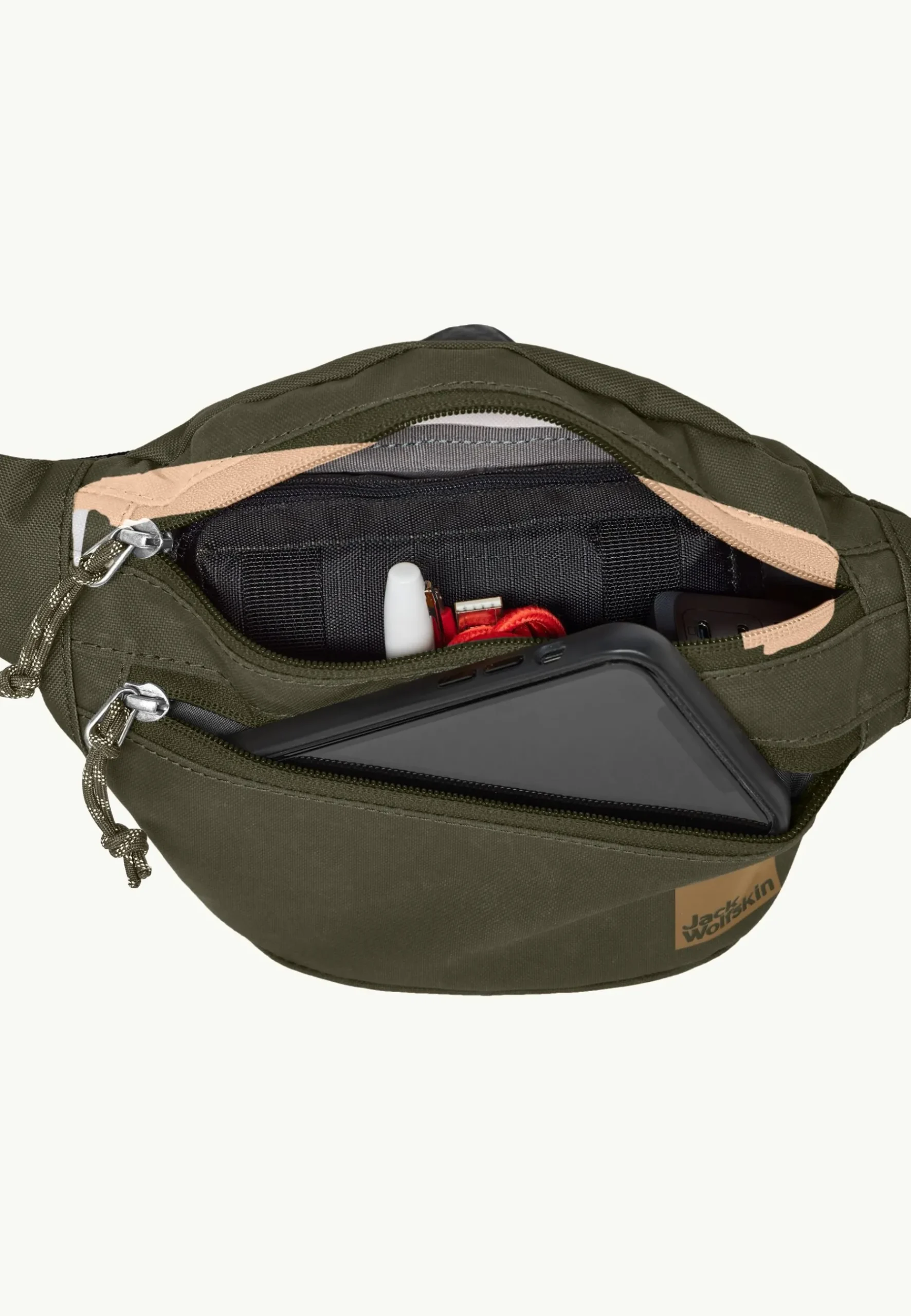 Jack Wolfskin Konya Hipbag|DAMES Lifestyle|Bewaring Van Waardevolle Spullen