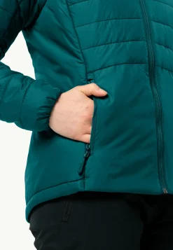 Jack Wolfskin Lapawa Ins Hoody W|DAMES Wandelen|Voor- En Najaarsjacks/-Jassen