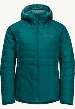 Jack Wolfskin Lapawa Ins Hoody W|DAMES Wandelen|Voor- En Najaarsjacks/-Jassen