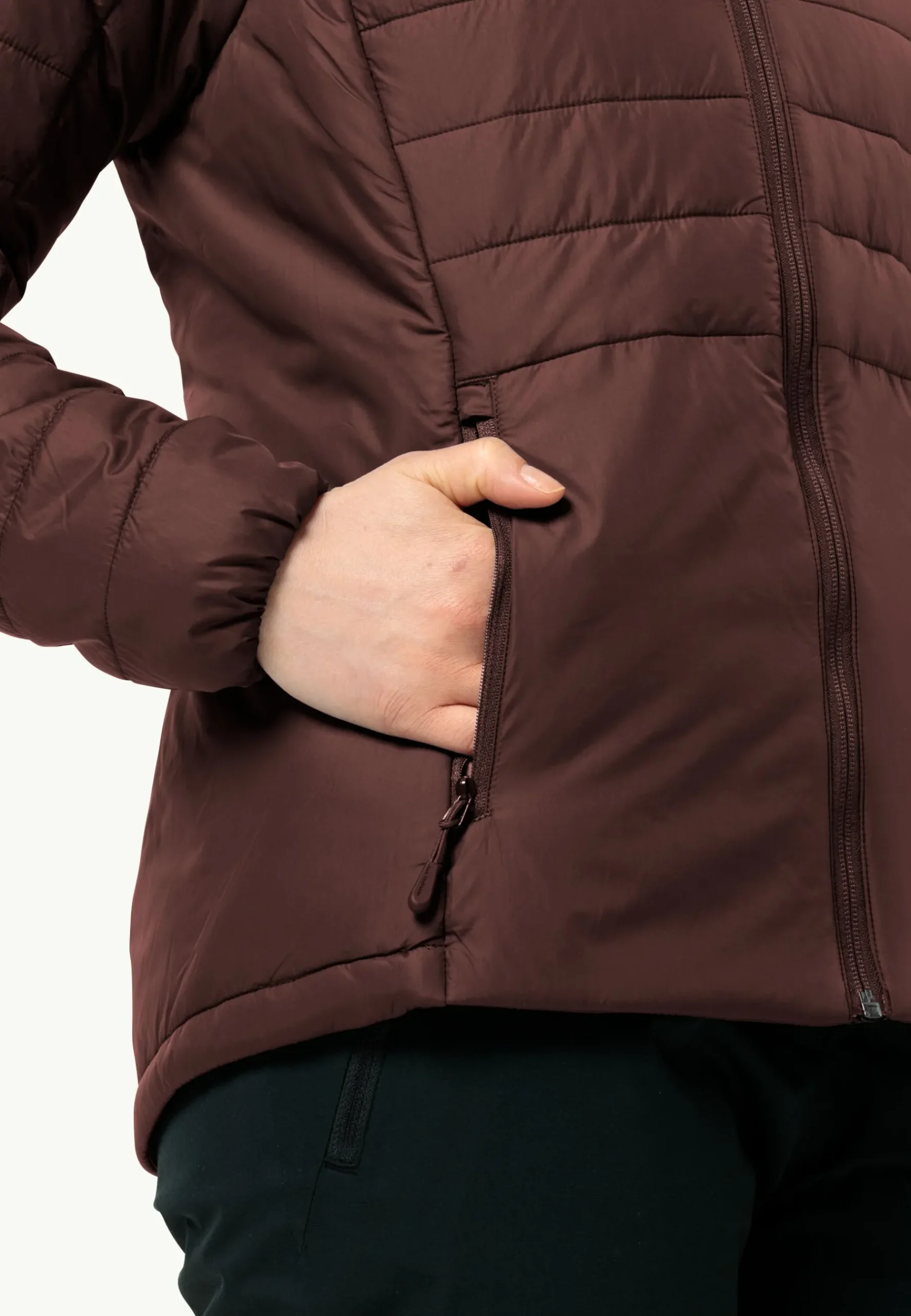 Jack Wolfskin Lapawa Ins Hoody W|DAMES Wandelen|Voor- En Najaarsjacks/-Jassen