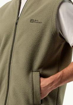 Jack Wolfskin Light Curl Vest M|Heren Lifestyle|Voor- En Najaarsjacks/-Jassen