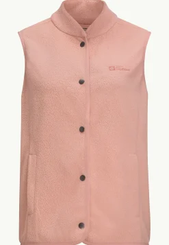 Jack Wolfskin Light Curl Vest W|DAMES Lifestyle|Voor- En Najaarsjacks/-Jassen