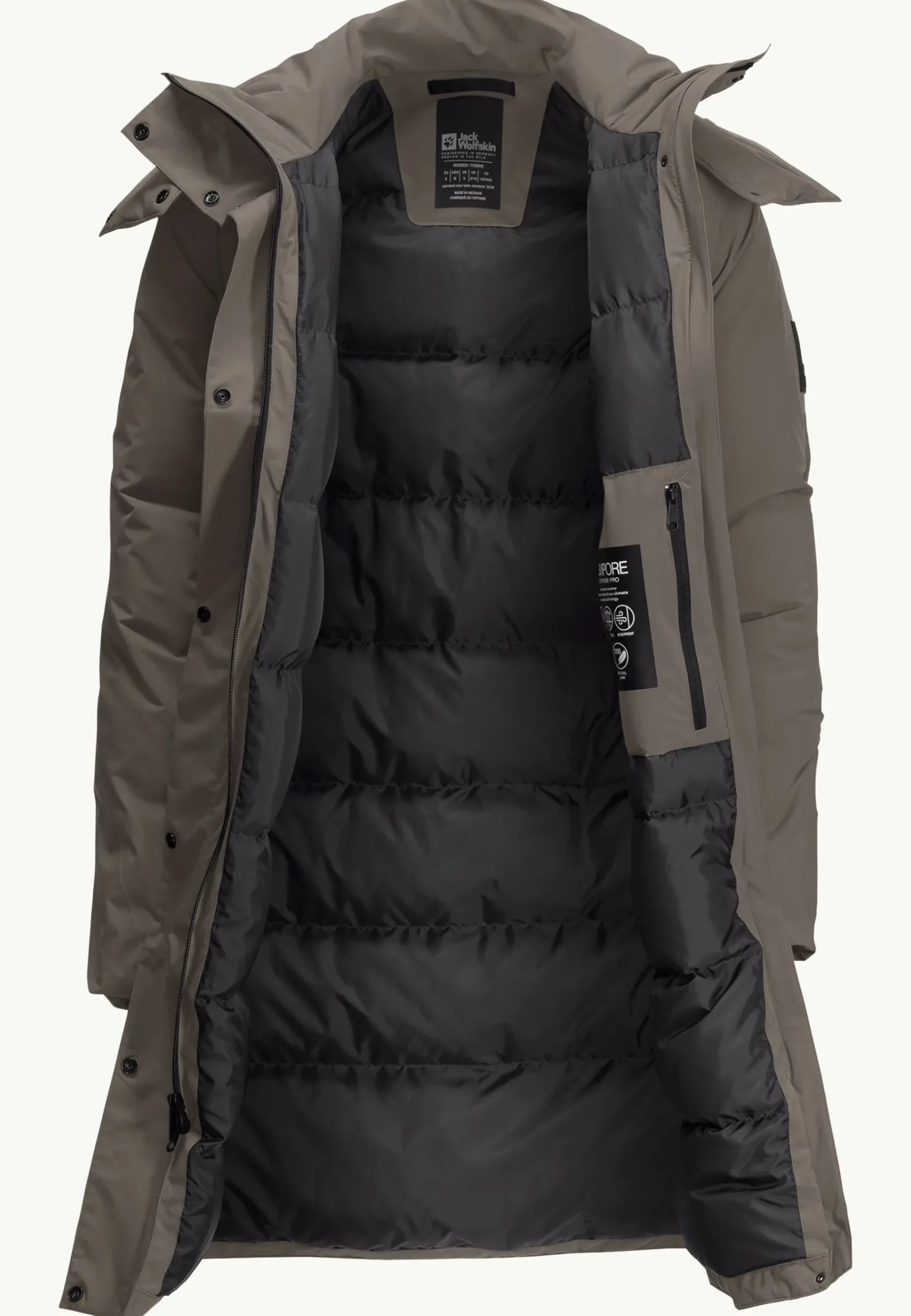 Jack Wolfskin Luisenplatz Coat W Rds|DAMES Lifestyle|Voor- En Najaarsjacks/-Jassen