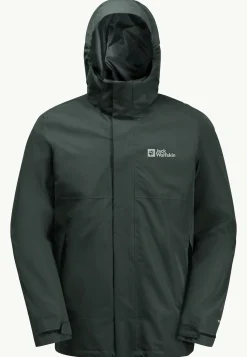 Jack Wolfskin Luntal 3in1 Jkt M|Heren Wandelen|Voor- En Najaarsjacks/-Jassen