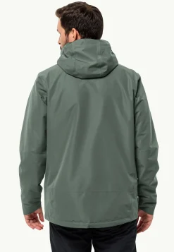 Jack Wolfskin Luntal 3in1 Jkt M|Heren Wandelen|Voor- En Najaarsjacks/-Jassen