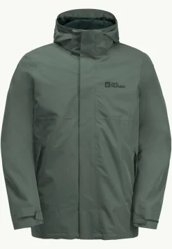 Jack Wolfskin Luntal 3in1 Jkt M|Heren Wandelen|Voor- En Najaarsjacks/-Jassen