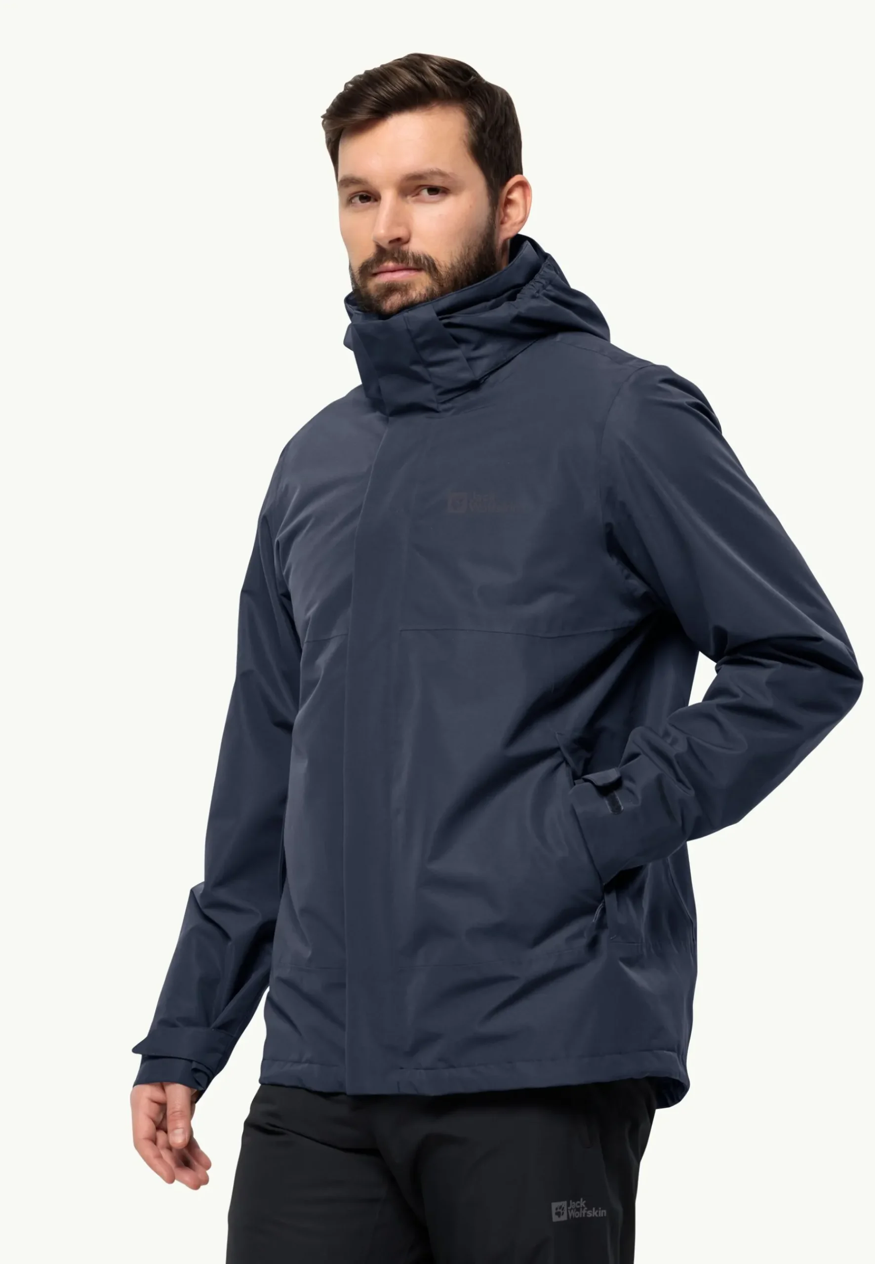 Jack Wolfskin Luntal 3in1 Jkt M|Heren Wandelen|Voor- En Najaarsjacks/-Jassen
