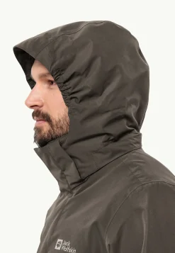 Jack Wolfskin Luntal 3in1 Jkt M|Heren Wandelen|Voor- En Najaarsjacks/-Jassen