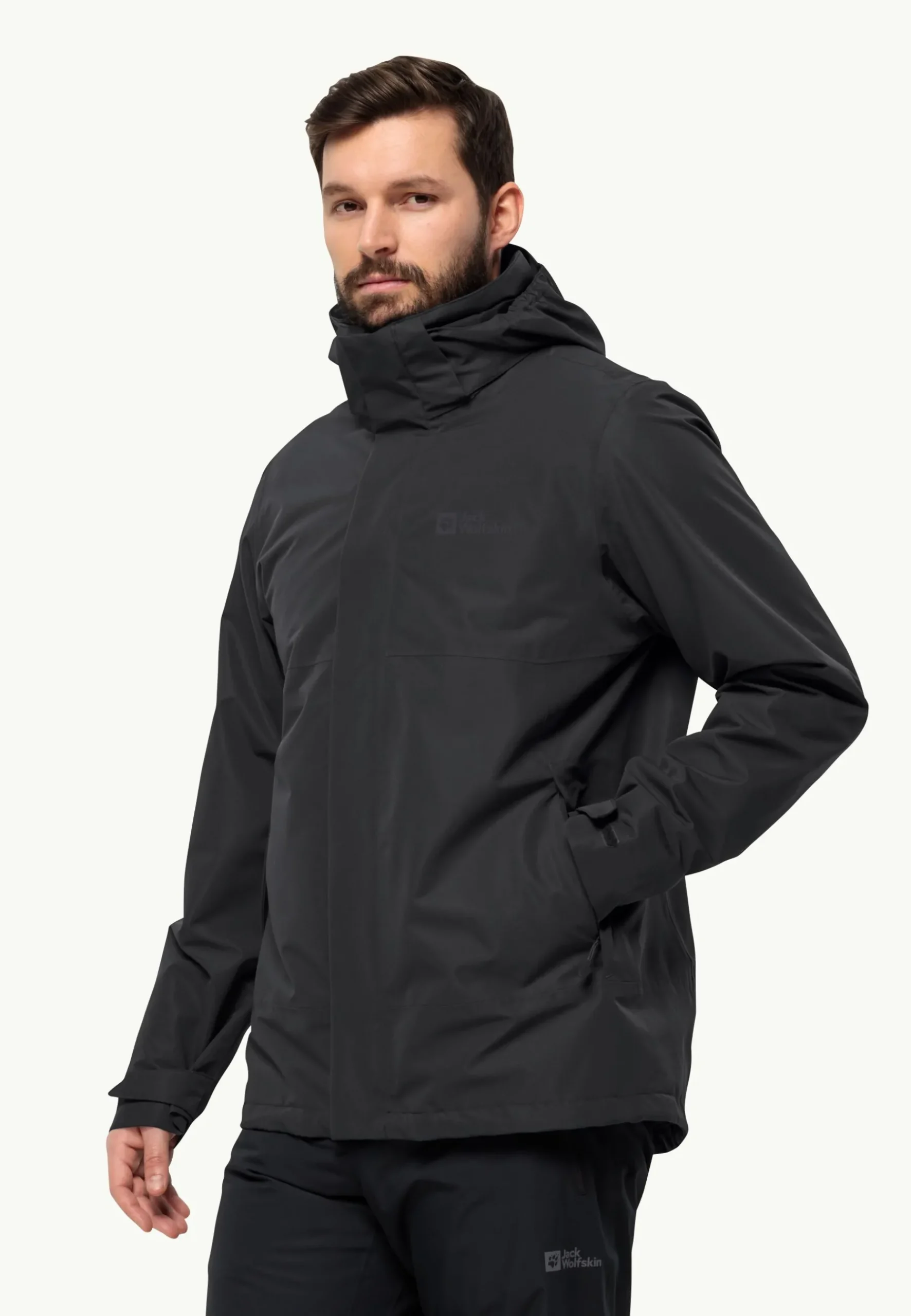 Jack Wolfskin Luntal 3in1 Jkt M|Heren Wandelen|Voor- En Najaarsjacks/-Jassen