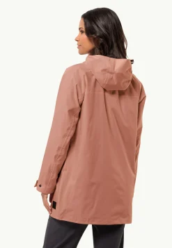 Jack Wolfskin Mainkai Long Jkt W|DAMES Lifestyle|Voor- En Najaarsjacks/-Jassen