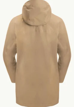 Jack Wolfskin Mainkai Long Jkt W|DAMES Lifestyle|Voor- En Najaarsjacks/-Jassen