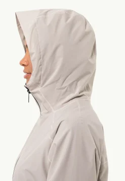 Jack Wolfskin Mainkai Long Jkt W|DAMES Lifestyle|Voor- En Najaarsjacks/-Jassen