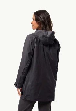 Jack Wolfskin Mainkai Long Jkt W|DAMES Lifestyle|Voor- En Najaarsjacks/-Jassen