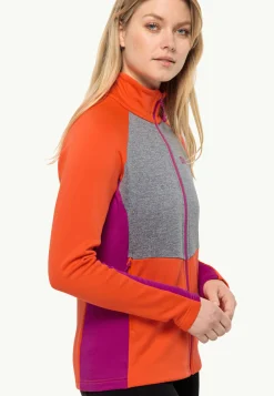 Jack Wolfskin Marienberg Fz W|DAMES Wandelen|Voor- En Najaarsjacks/-Jassen