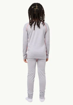 Jack Wolfskin Merino Baselayer Set K|Kinderen Functionele Shirts