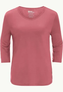 Jack Wolfskin Mola 3|4 T W|DAMES Lifestyle|T-Shirts & Longsleeves