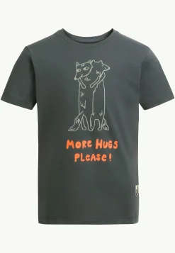 Jack Wolfskin More Hugs T K|Kinderen Functionele Shirts|T-Shirts & Longsleeves