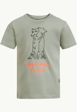 Jack Wolfskin More Hugs T K|Kinderen Functionele Shirts|T-Shirts & Longsleeves