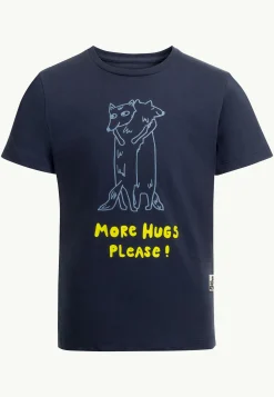 Jack Wolfskin More Hugs T K|Kinderen Functionele Shirts|T-Shirts & Longsleeves