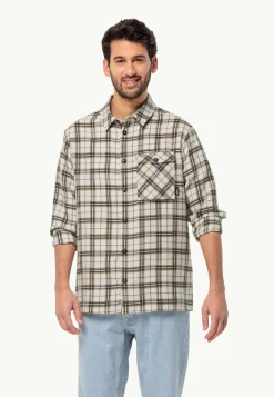 Jack Wolfskin Morgenluft Shirt M|Heren Lifestyle|Functionele Shirts