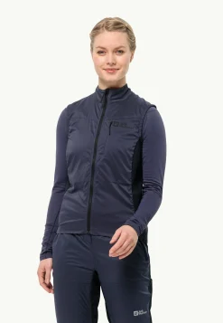 Jack Wolfskin Morobbia Alpha Vest W|DAMES Fietsen|Voor- En Najaarsjacks/-Jassen