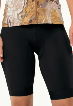 Jack Wolfskin Morobbia Bib Shorts W|DAMES Fietsen|Rokken & Shorts
