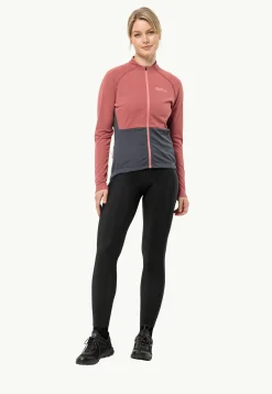 Jack Wolfskin Morobbia Bib Tights W|DAMES Fietsen|Fietsbroeken
