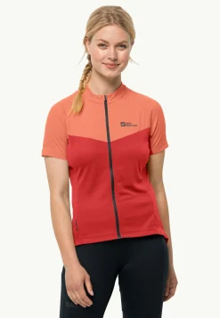 Jack Wolfskin Morobbia Fz T W|DAMES Fietsen|Functionele Shirts