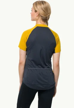 Jack Wolfskin Morobbia Fz T W|DAMES Fietsen|Functionele Shirts